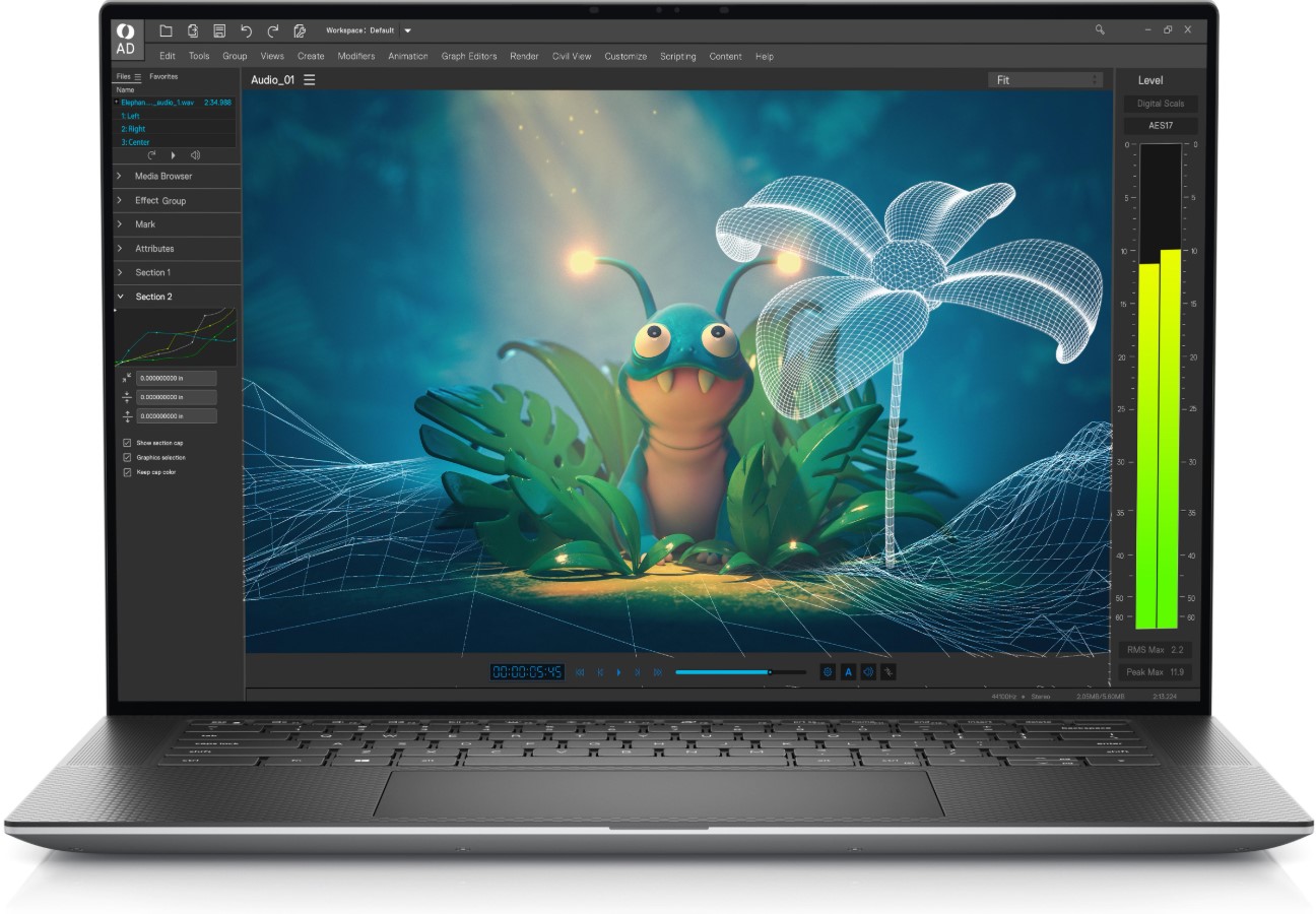Dell Precision 5510 15.6" FHD Mobile Workstation – Intel Core i7 6th Gen, 16GB DDR4, 512GB NVMe SSD, NVIDIA Quadro M1000M 2GB, Windows 11 Pro - Image 2