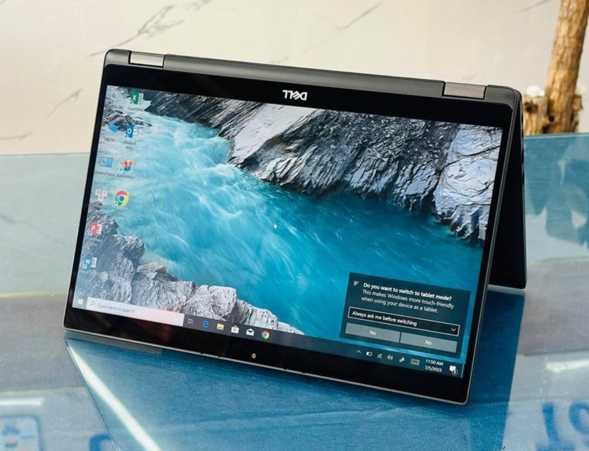 Latitude 7390 x360 2-in-1 Laptop – Core i5 8th Gen, 8GB RAM, 256GB SSD, 13.3" FHD Touchscreen, Backlit Keyboard, Windows 11 Pro + Free Bag - Image 4