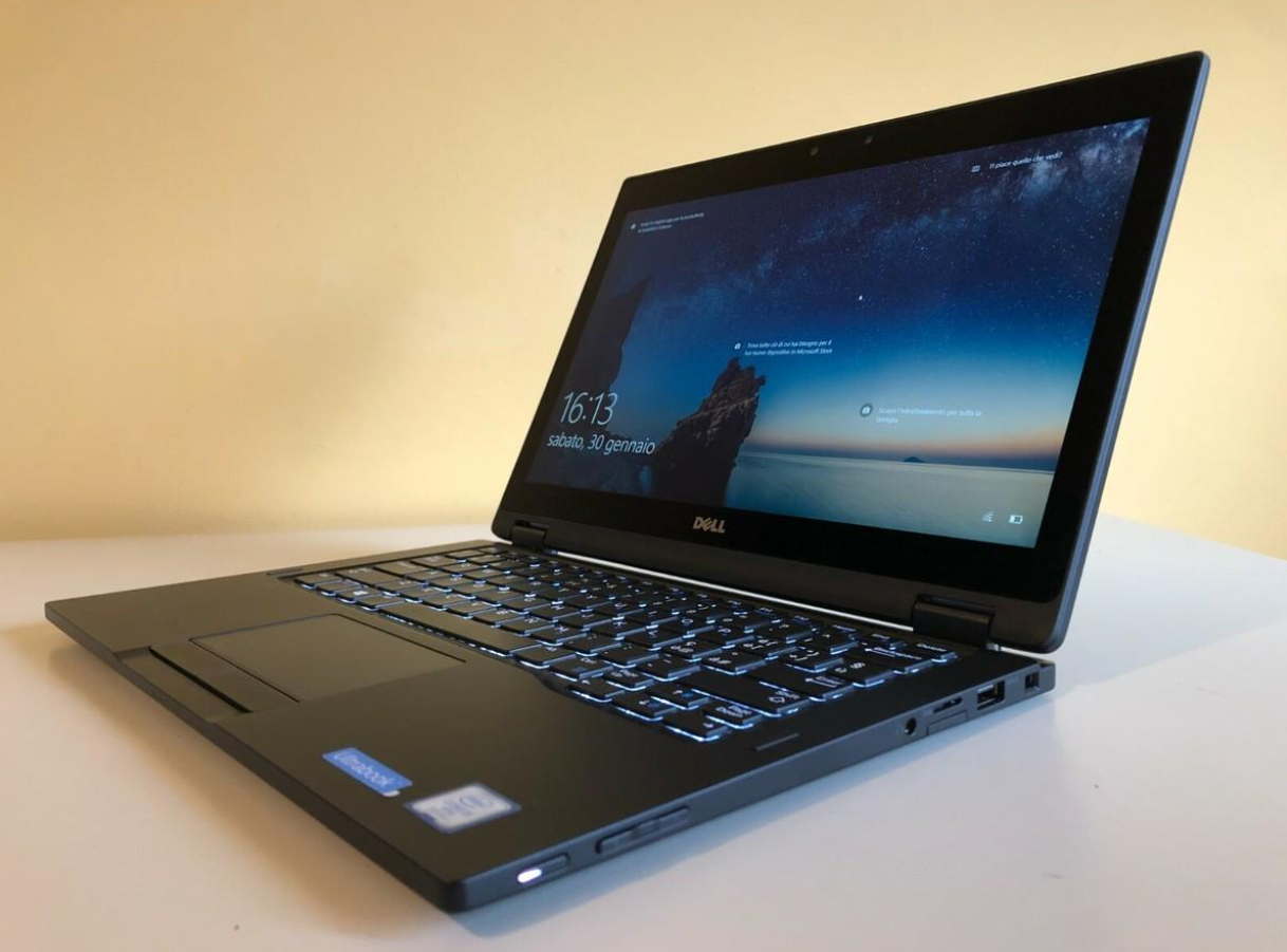 Latitude 5289 x360 2-in-1 Laptop – Core i5 7th Gen, 8GB RAM, 256GB SSD, 12.5" FHD Touchscreen, Backlit Keyboard, Windows 11 Pro + Free Bag - Image 2
