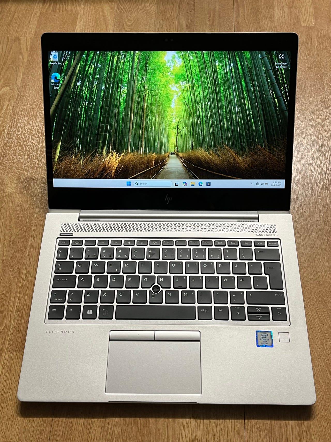 EliteBook 830 G6 Laptop – Intel Core i7, 16GB DDR4 RAM, 512GB PCIe NVMe SSD, 13.3-Inch FHD IPS Touchscreen, Windows 11 Pro + Free Bag - Image 7
