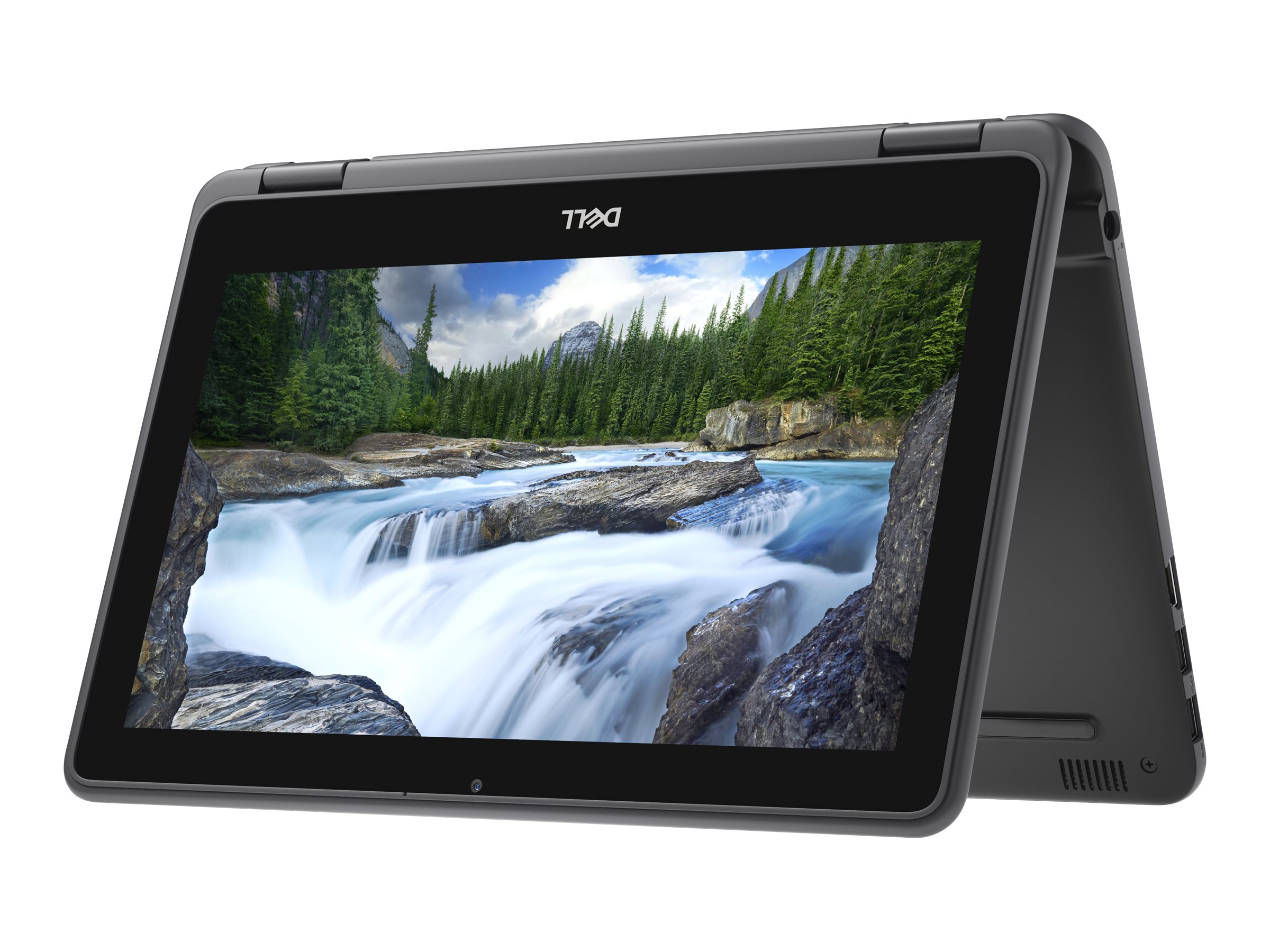 Latitude 3190 x360 Laptop – Intel Pentium Silver, 8GB DDR4 RAM, 128GB SSD, Intel UHD Graphics 605, 11.6-Inch HD Touchscreen, 360° Convertible, Windows 11 Pro + Free Bag